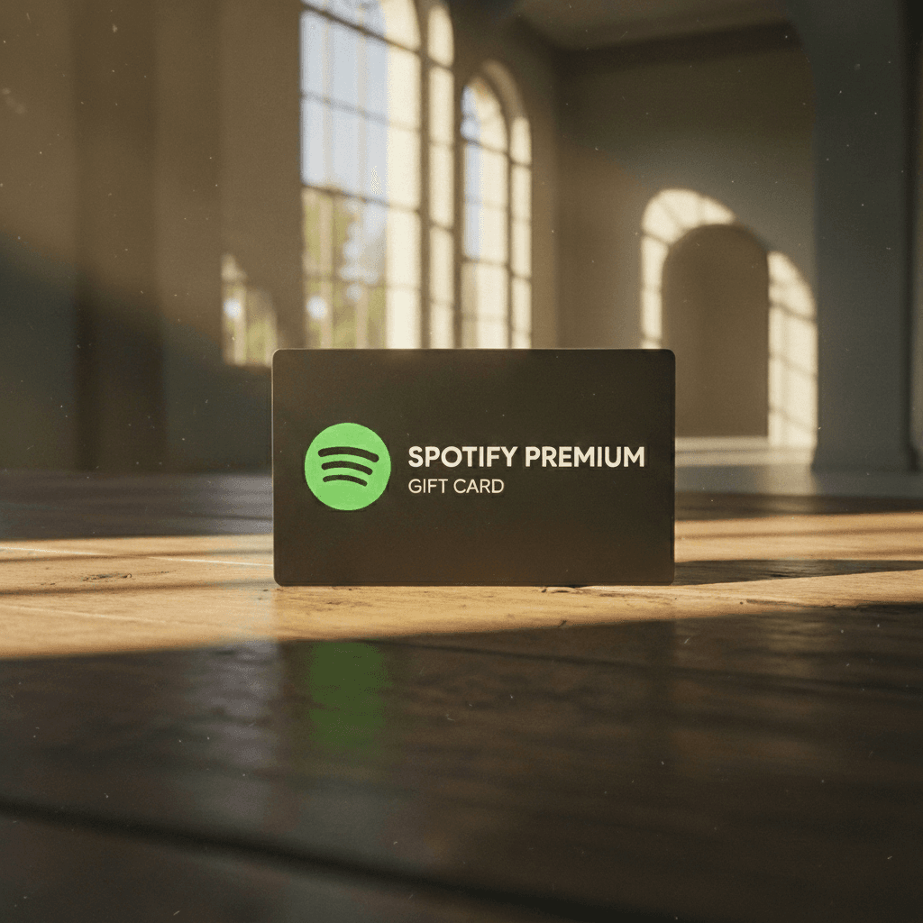 Spotify Guthabenkarte